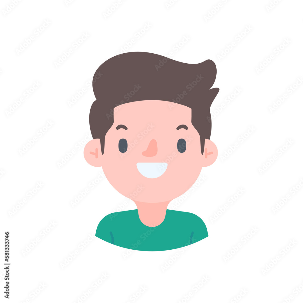 Avatar with a young face pictures of men and women of various nationalities Avatar with a young face pictures of men and women of various nationalities