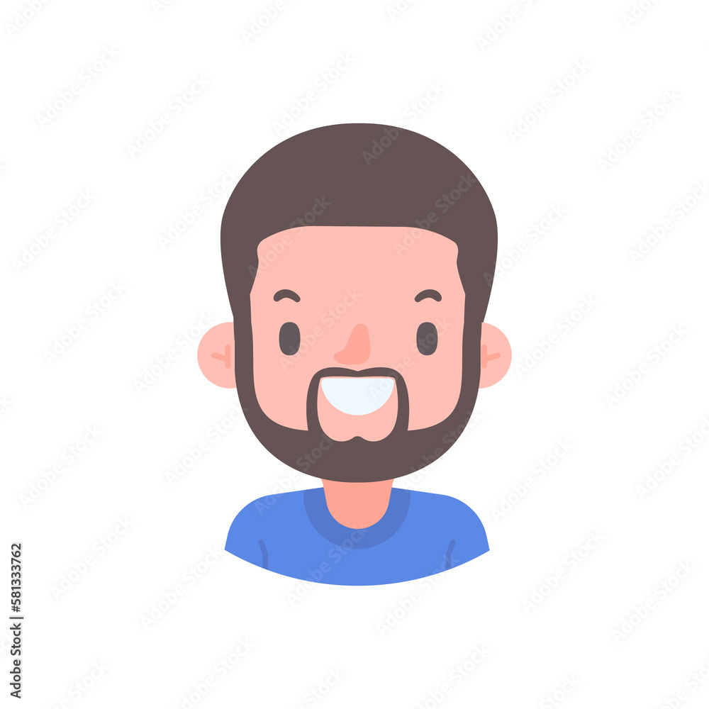 Avatar with a young face pictures of men and women of various nationalities Avatar with a young face pictures of men and women of various nationalities
