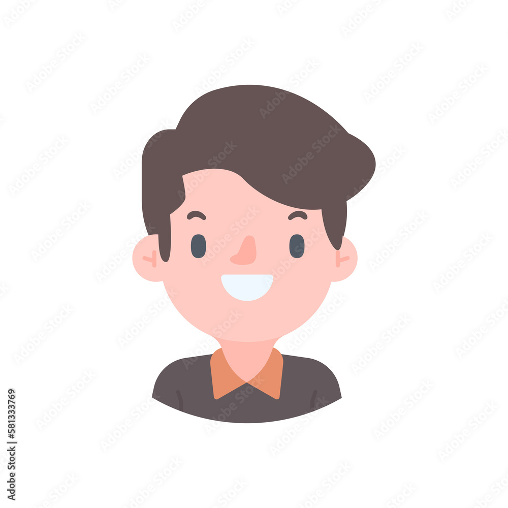 Avatar with a young face pictures of men and women of various nationalities Avatar with a young face pictures of men and women of various nationalities