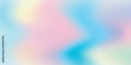 Hologram gradient background set with holographic cover. 90s, 80s retro style. Iridescent graphic template for brochure, banner, wallpaper, mobile screen. Trendy minimal hologram gradient.