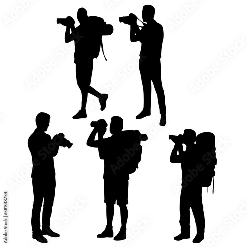photographer activity silhouette