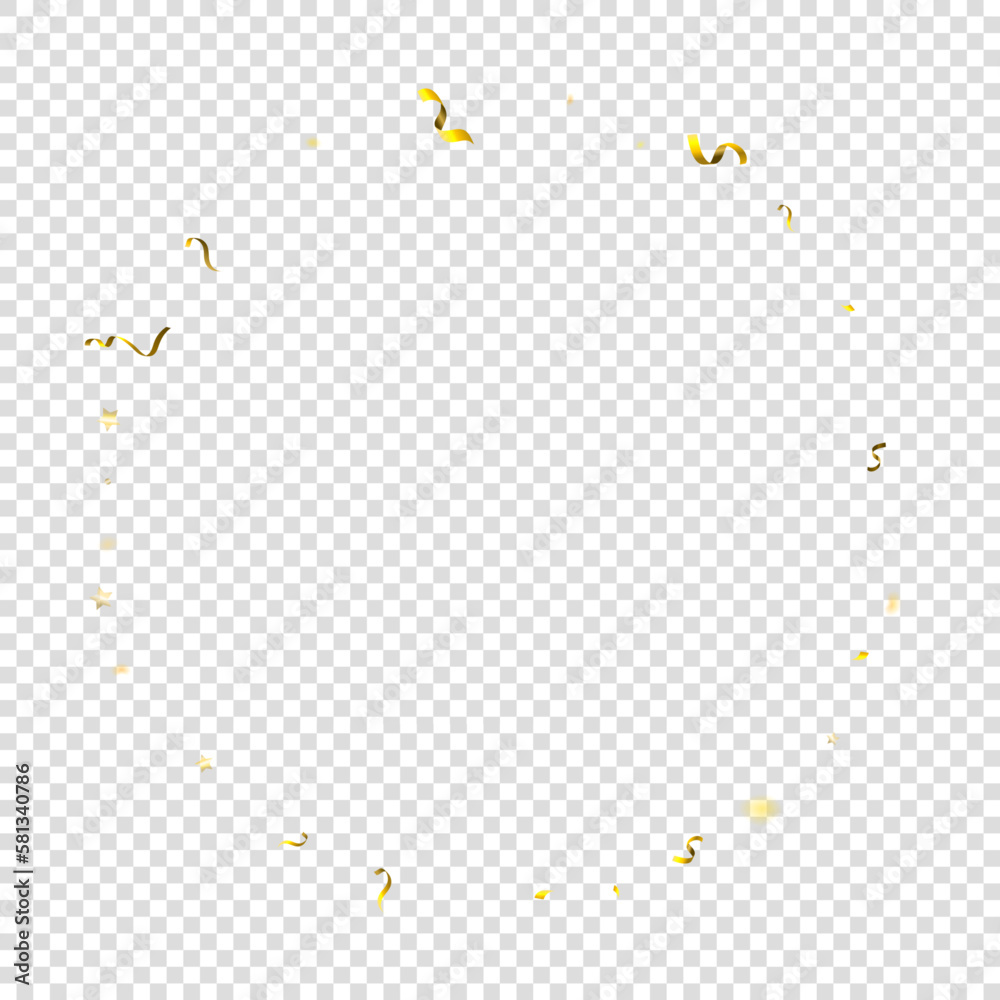 tinsel holiday Gold Foil serpentine ribbon star tinsel holiday Gold Foil serpentine ribbon star