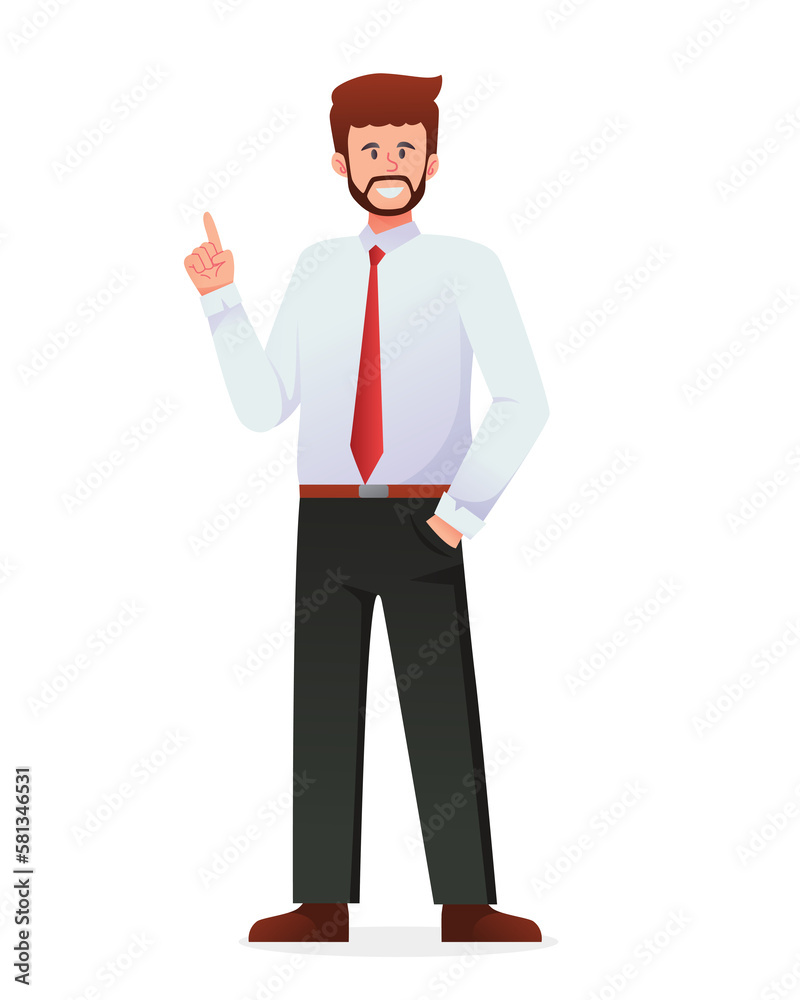 man in suit. businessman illustration man in suit. businessman illustration