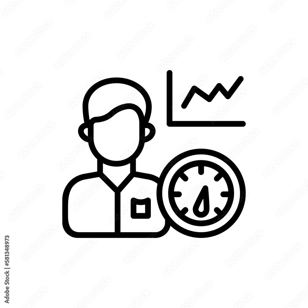 Performance icon in vector. illustration Performance icon in vector. illustration