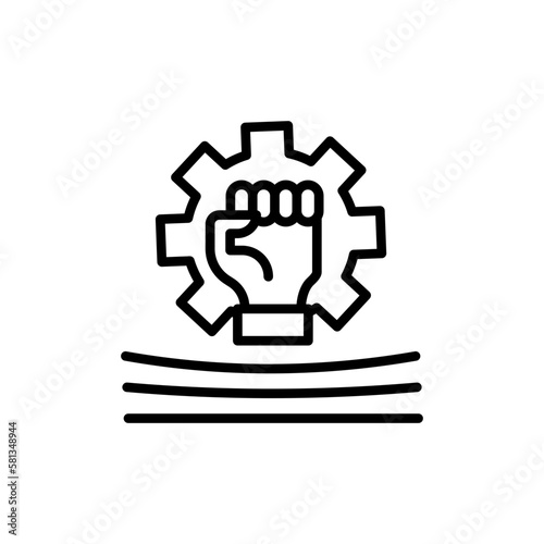 Resilience icon in vector. illustration