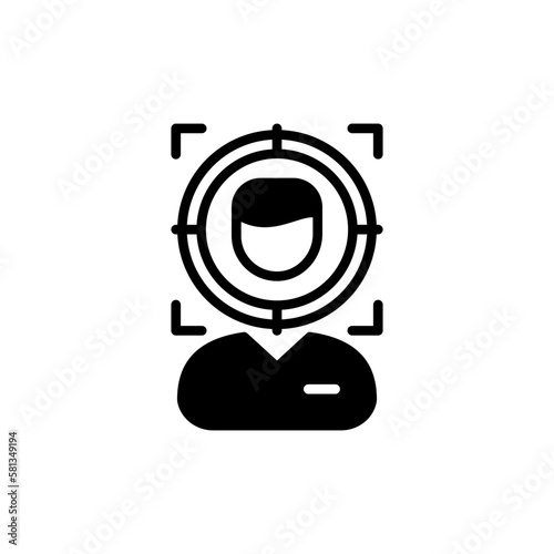 Concentration icon in vector. illustration