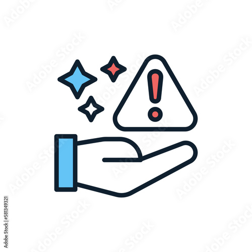 Failure Lesson icon in vector. illustration