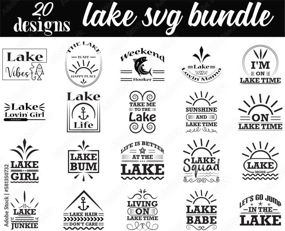 lake SVG BUNDLE, lake SVG DESIGN, svg, t-shirt, svg design, shirt design,  T-shirt, QuotesCricut, SvgSilhouette, Svg, T-shirt, Quote, Cats, Birthday, Shirt, DesignWord, Art, Digital, 