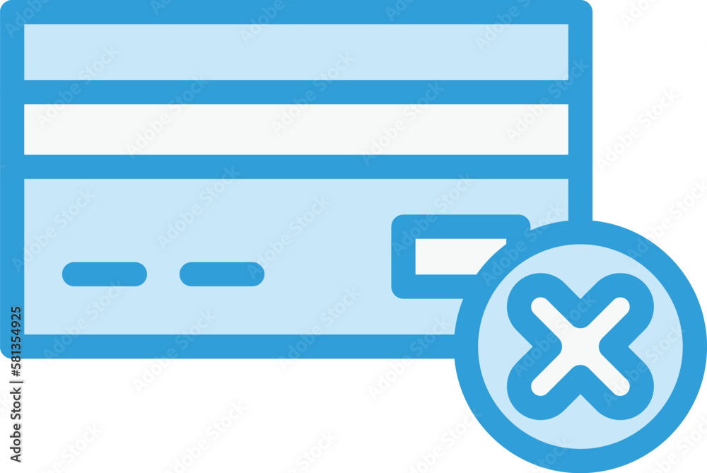 Payment failed Vector Icon Design Illustration Payment failed Vector Icon Design Illustration