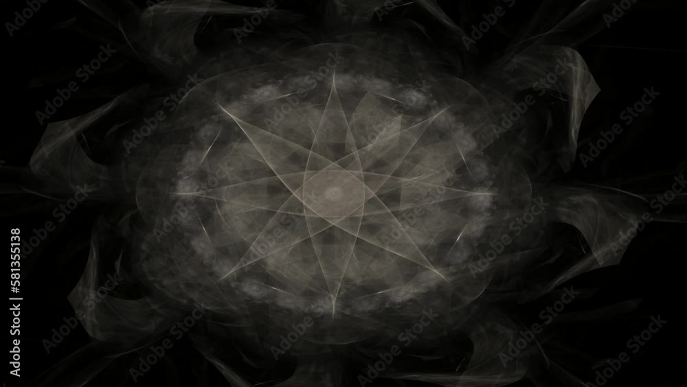 Platonic Solids Magic animated symbols of sacred geometry for meditation and yoga events, trance festival, films about nature, maths, spirit, philosophy and universe.