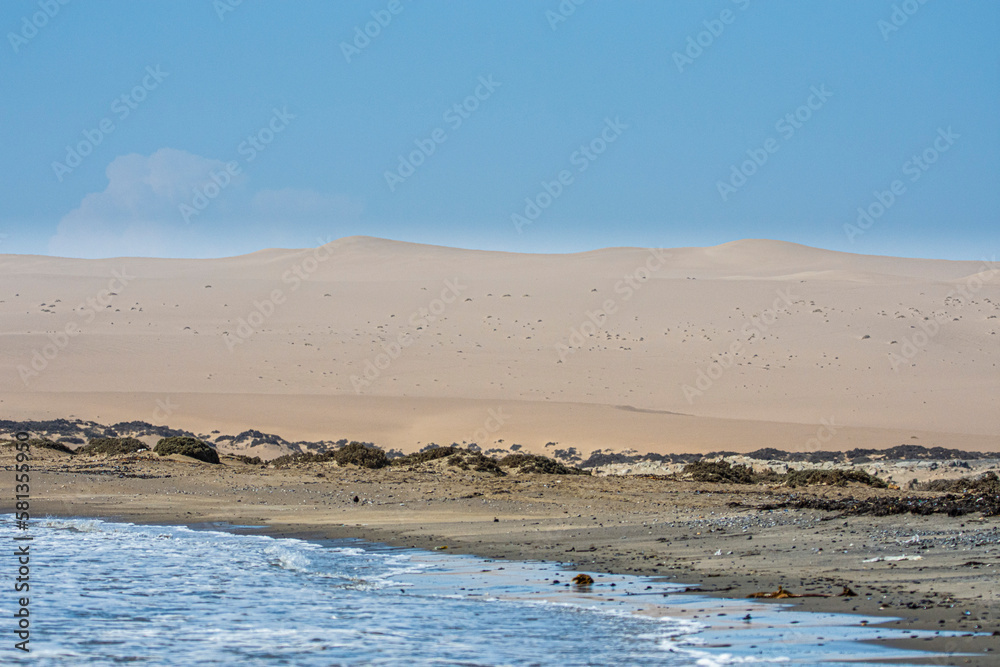 Atlantic Ocean coast near Luderitz town in Namibia Atlantic Ocean coast near Luderitz town in Namibia