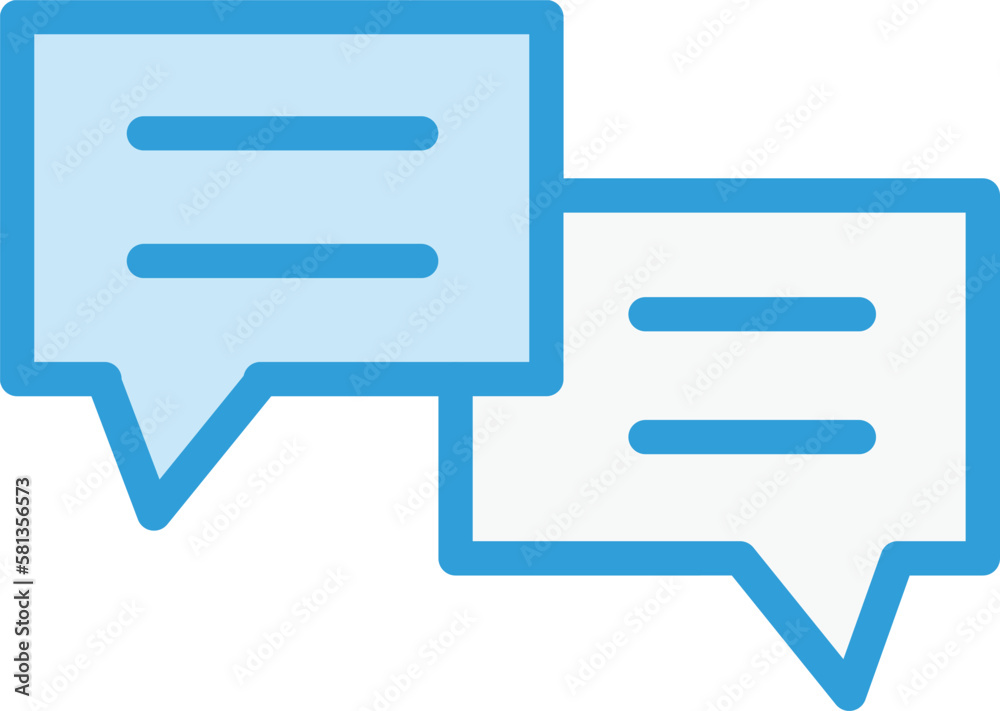 Chat Vector Icon Design Illustration Chat Vector Icon Design Illustration