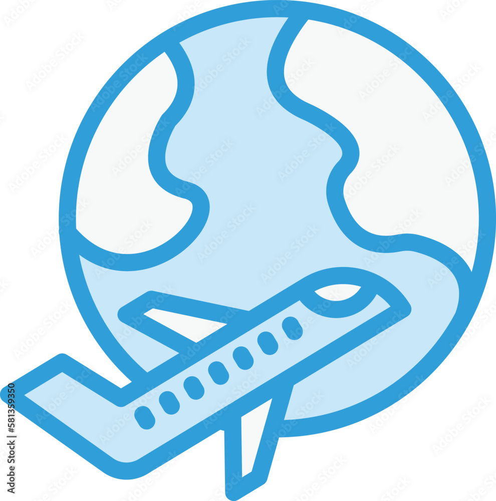 Travel Vector Icon Design Illustration