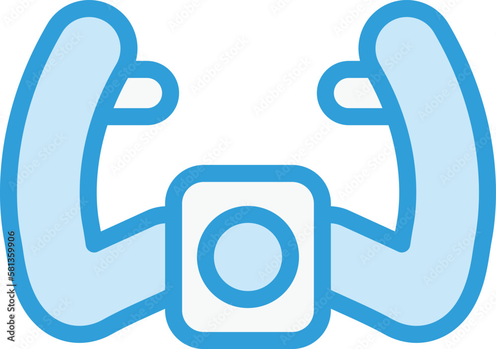 Plane handle Vector Icon Design Illustration Plane handle Vector Icon Design Illustration