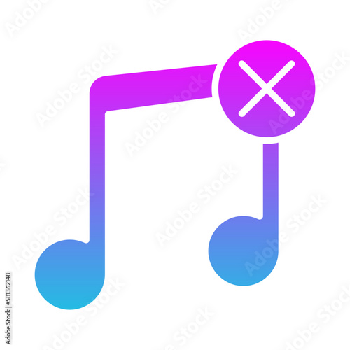 No Music Icon