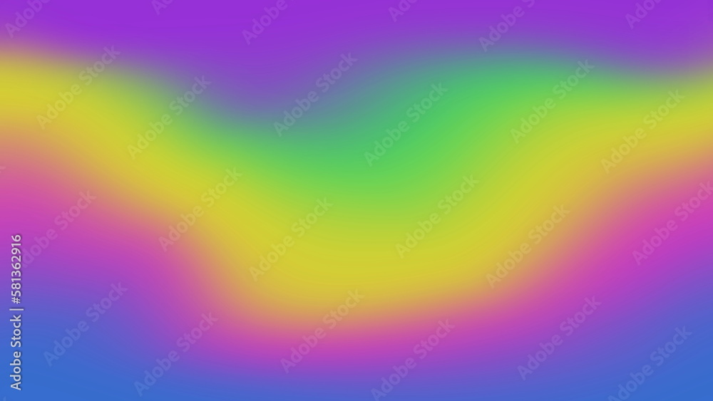 Colorful matt gradient fluid abstract background. 2D layout illustration