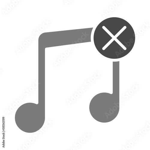 No Music Icon