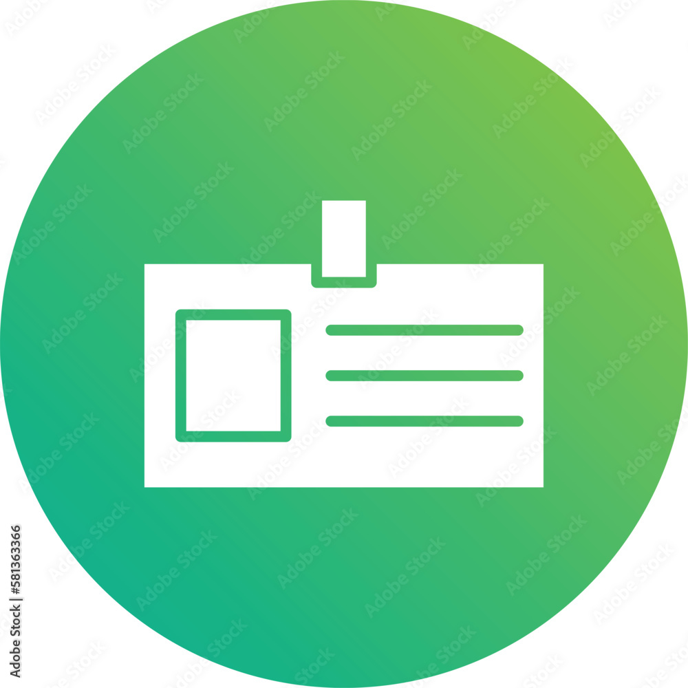 Student Card Vector Icon Design Illustration Student Card Vector Icon Design Illustration