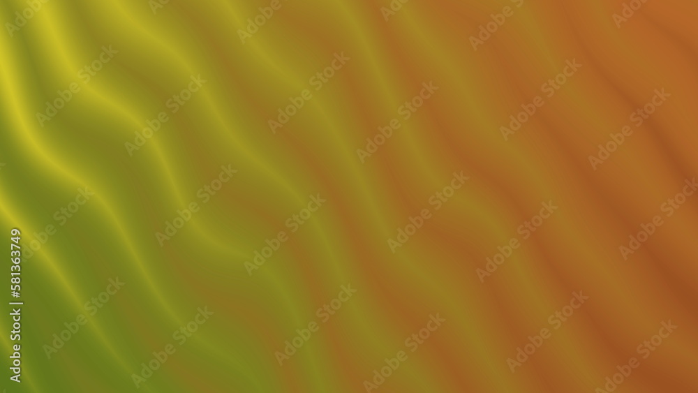 Yellow color gradient wavy pattern background. 2D layout illustration Yellow color gradient wavy pattern background. 2D layout illustration