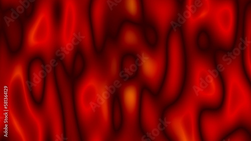 Red glow strand background. 2D layout illustration