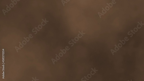 Soft smoke in brown background. 2D layout illustration