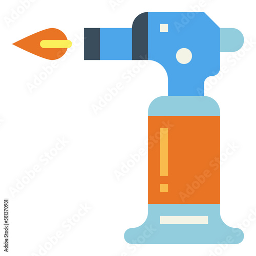 lighter flat icon style