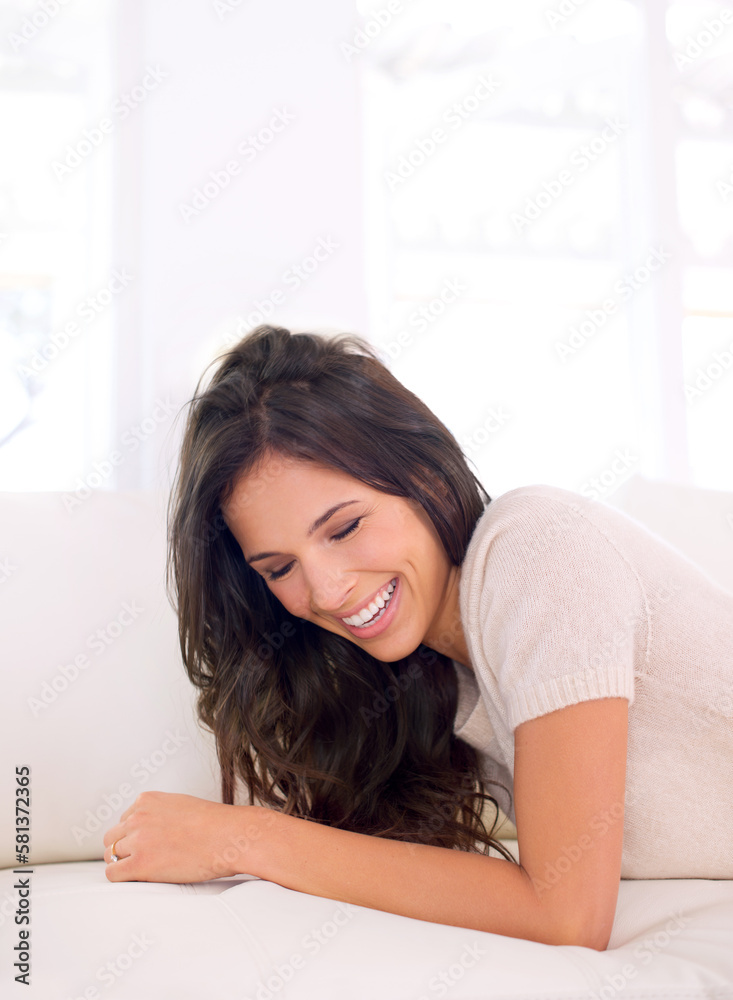 Some me time on the couch. a gorgeous young woman on a couch. Some me time on the couch. a gorgeous young woman on a couch.