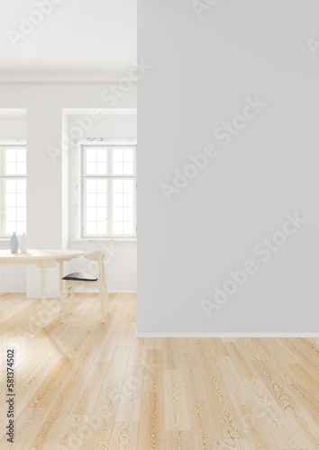 empty room with a window © umit