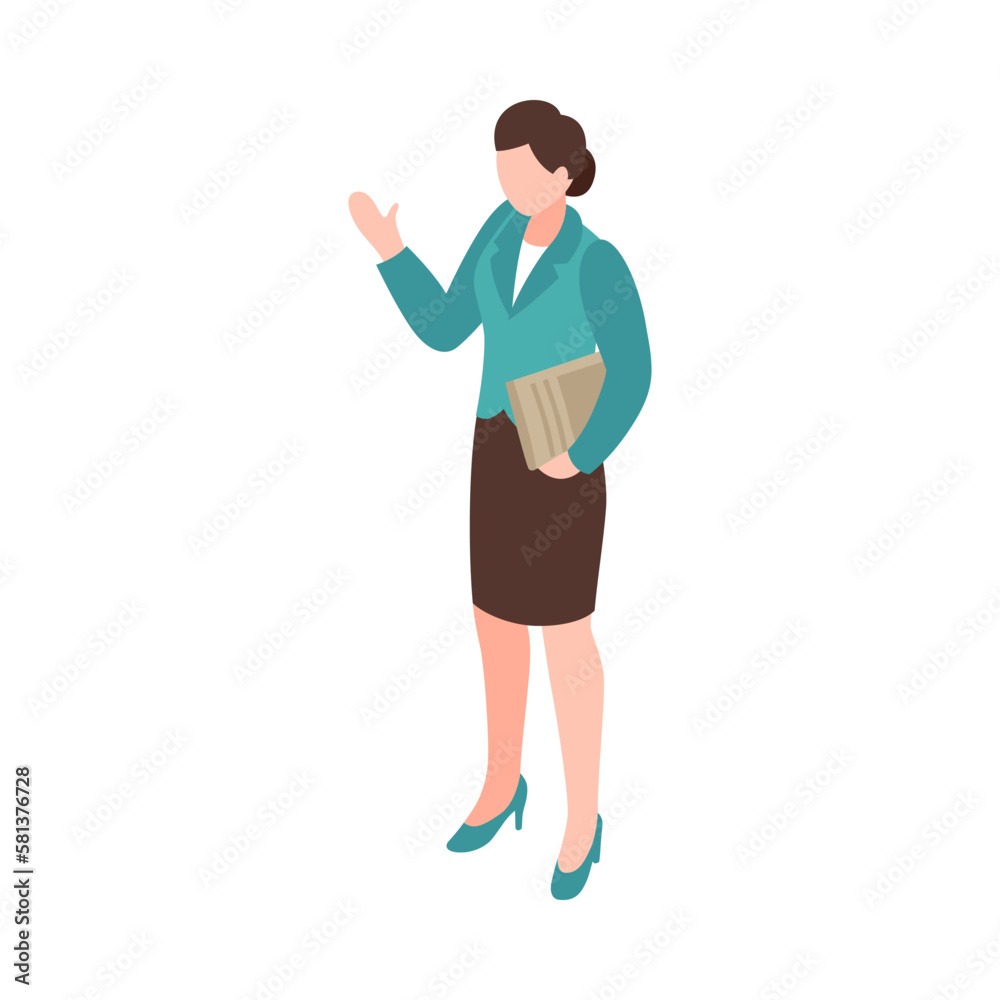 Isometric School Official Composition Isometric School Official Composition