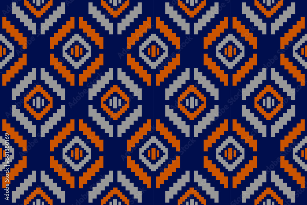 Fabric Aztec pattern background. Geometric ethnic oriental seamless pattern traditional. Mexican style. Design for wallpaper, illustration, fabric, clothing, carpet, textile, batik, embroidery. Fabric Aztec pattern background. Geometric ethnic oriental seamless pattern traditional. Mexican style. Design for wallpaper, illustration, fabric, clothing, carpet, textile, batik, embroidery.