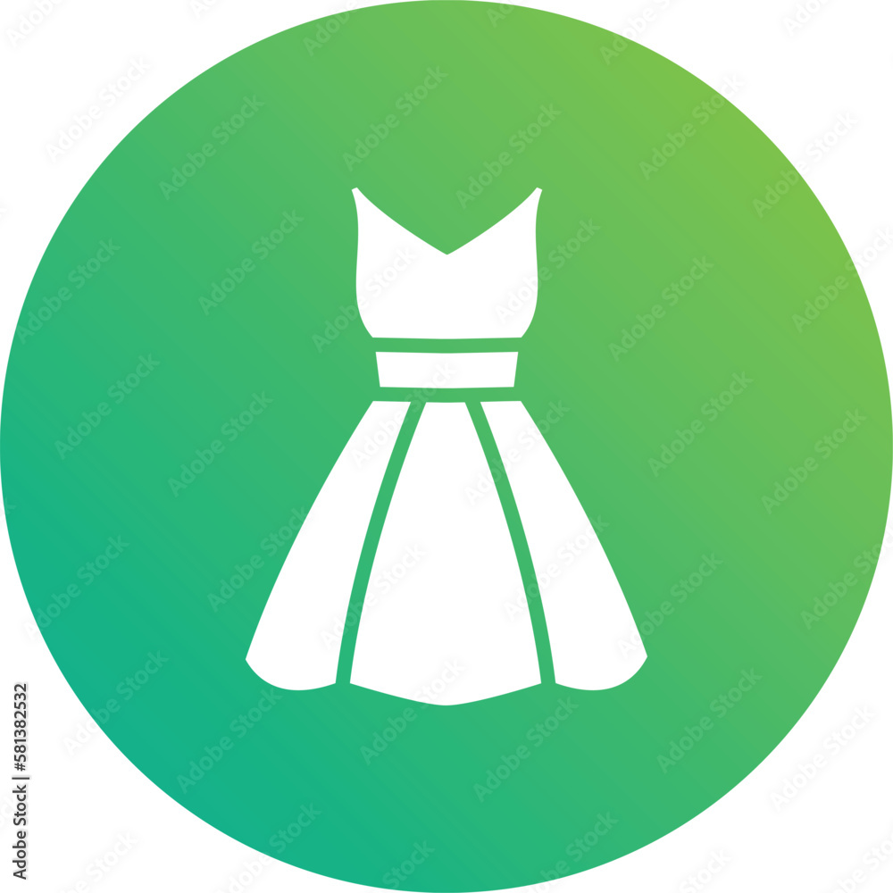 Wedding dress Vector Icon Design Illustration Wedding dress Vector Icon Design Illustration