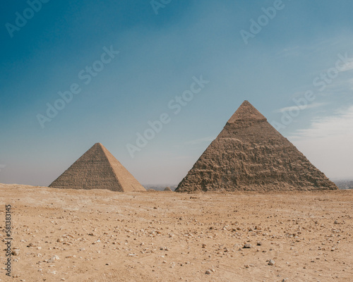 Giza pyramids  Egypt