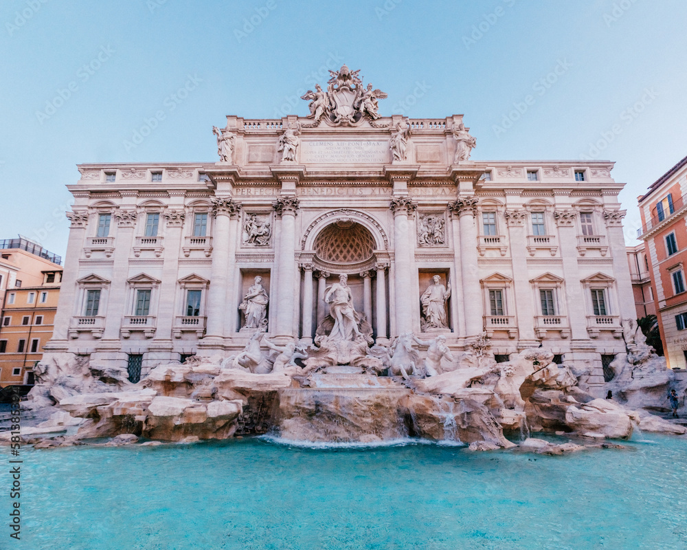 Trevi Fountain, Italy, Rome