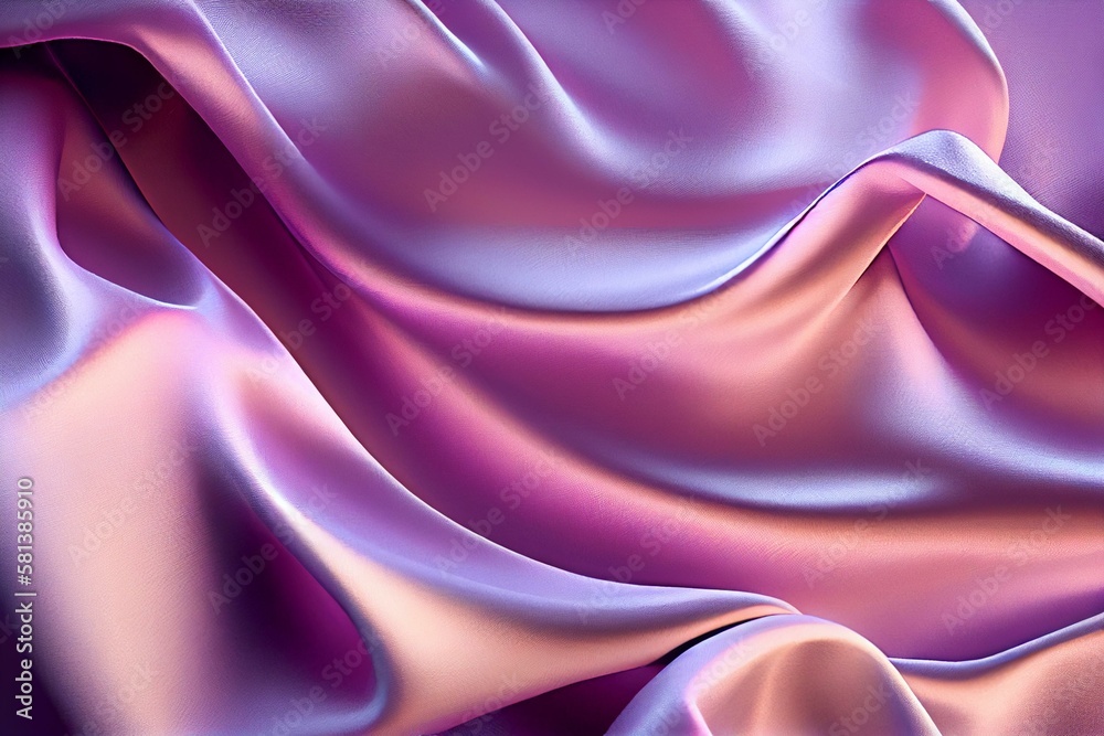 Fototapeta premium silk texture, Generative AI