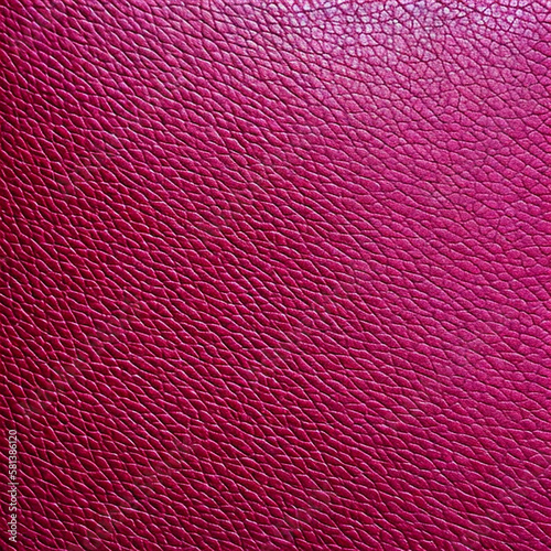 magenta leather texture pattern background closeup with generative AI technology