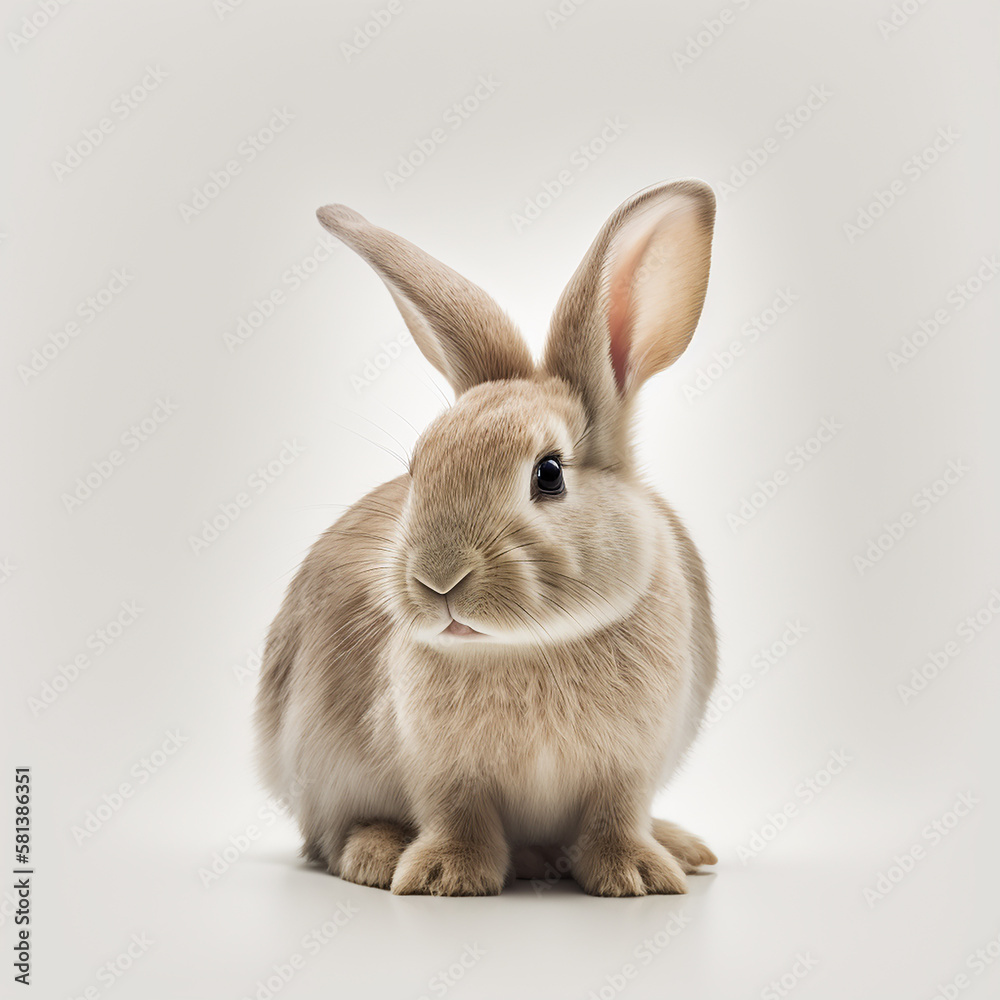 rabbit on white background could be used as a logo or icon for a brand or product related to rabbits or the outdoors. The simplicity of the image makes it easy to recognize rabbit on white background could be used as a logo or icon for a brand or product related to rabbits or the outdoors. The simplicity of the image makes it easy to recognize