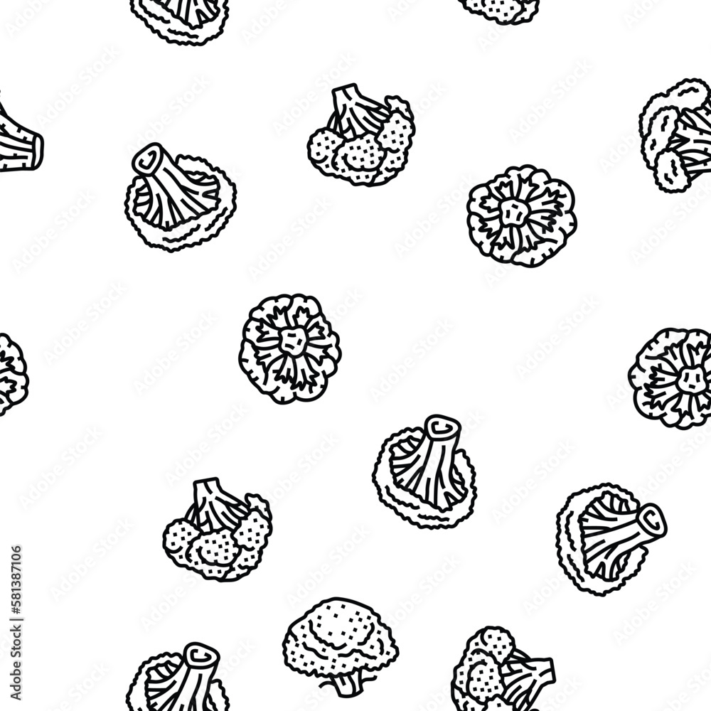 broccoli food cabbage vegetable vector seamless pattern broccoli food cabbage vegetable vector seamless pattern