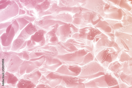 水 ジェル 波 ピンク テクスチャ 背景