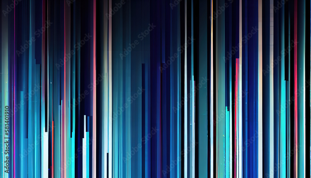 Simple glitch background. AI generated Simple glitch background. AI generated