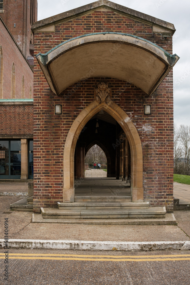 Fototapeta premium Guildford Cathedral, Surrey, England,