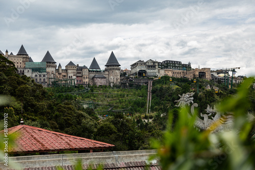 bana hill tourist resort in danang city, vietnam