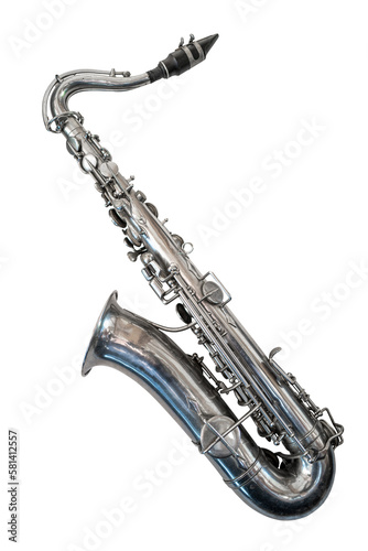 Photos saxophone tenor sur fond transparent