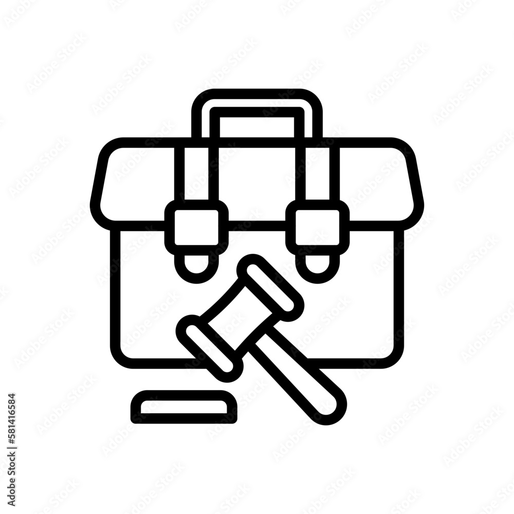 Employment Law icon in vector. illustration Employment Law icon in vector. illustration