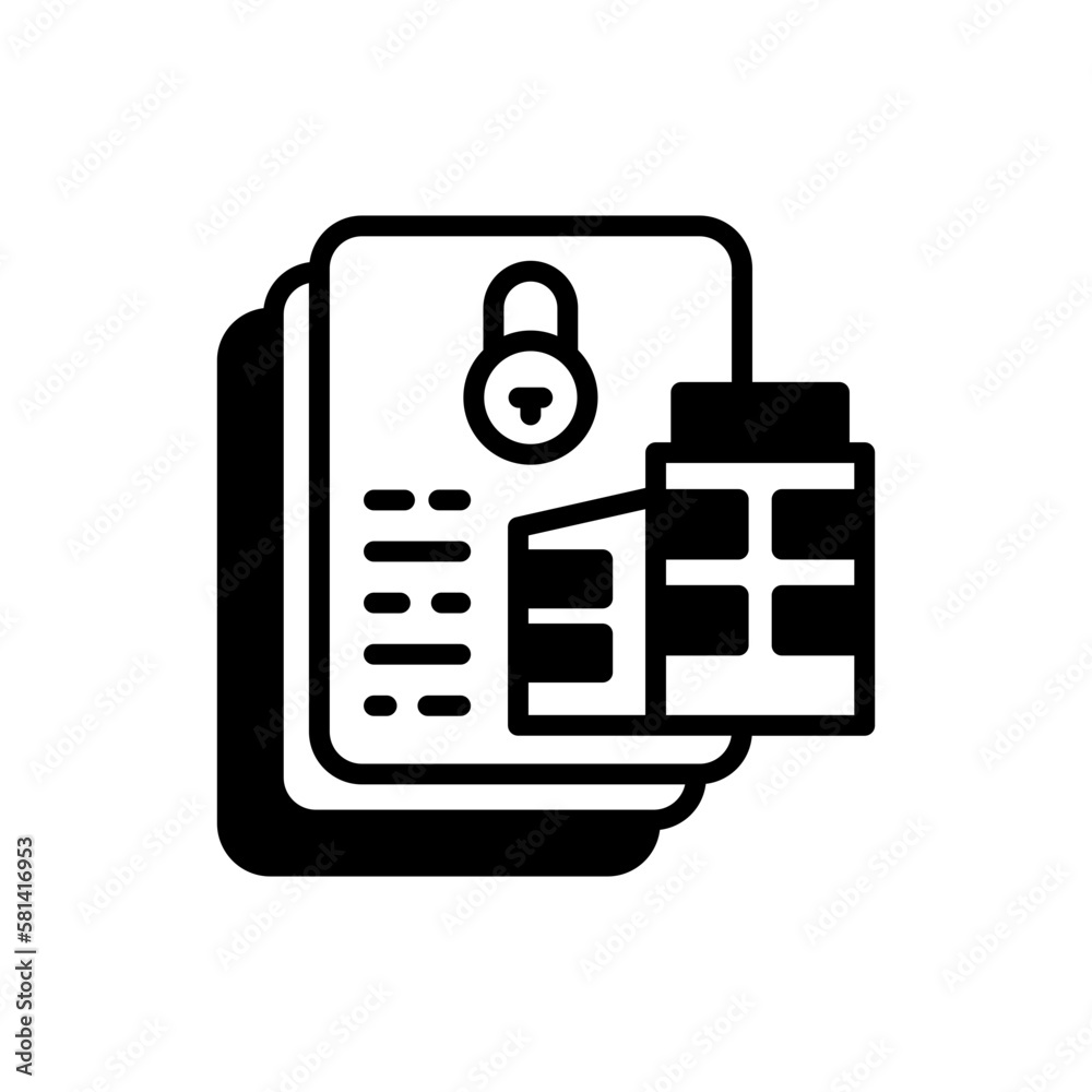 Foreclosure Law icon in vector. illustration Foreclosure Law icon in vector. illustration