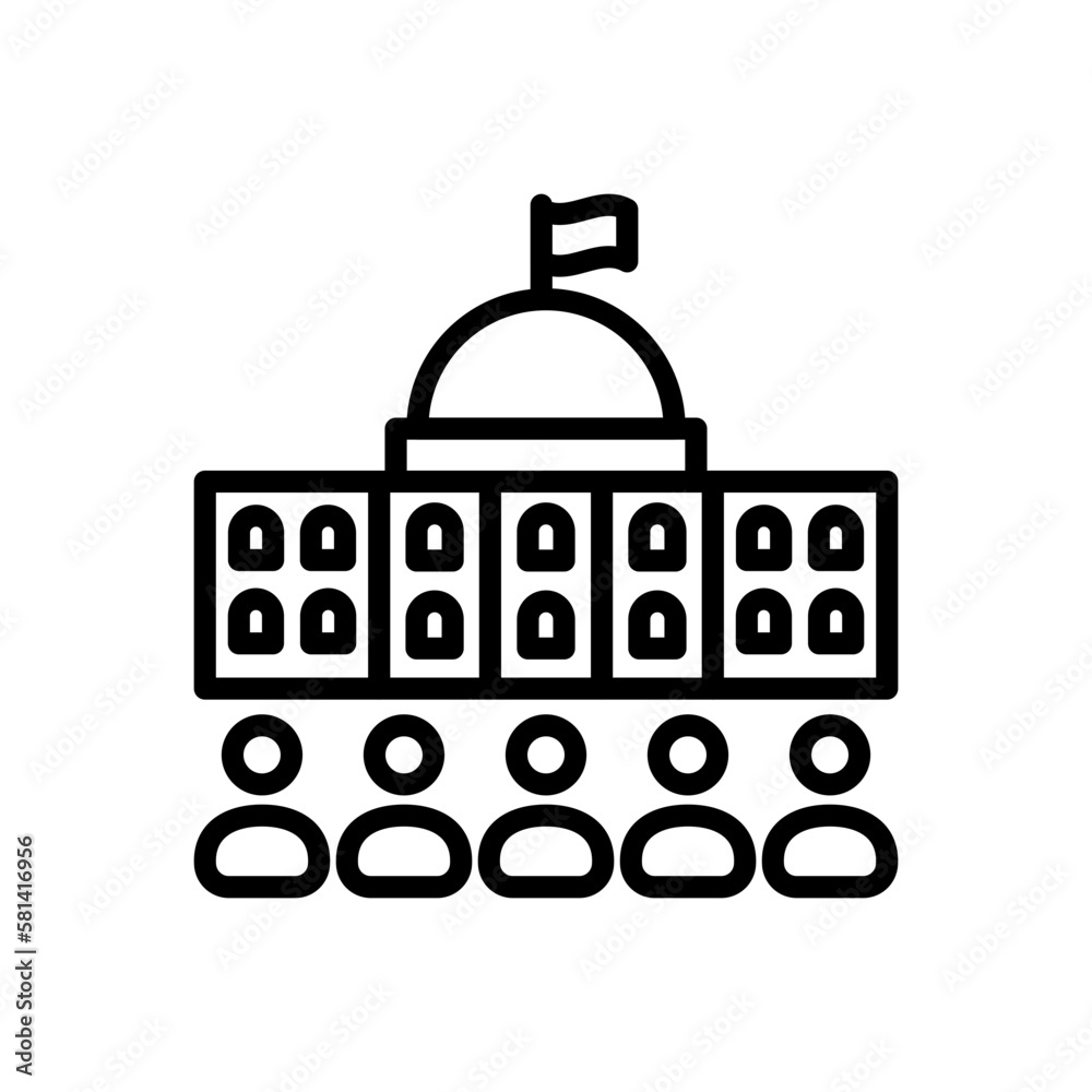 Public Law icon in vector. illustration Public Law icon in vector. illustration
