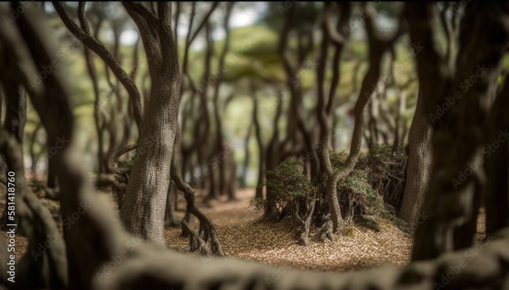 Magic forest. Generative AI Magic forest. Generative AI