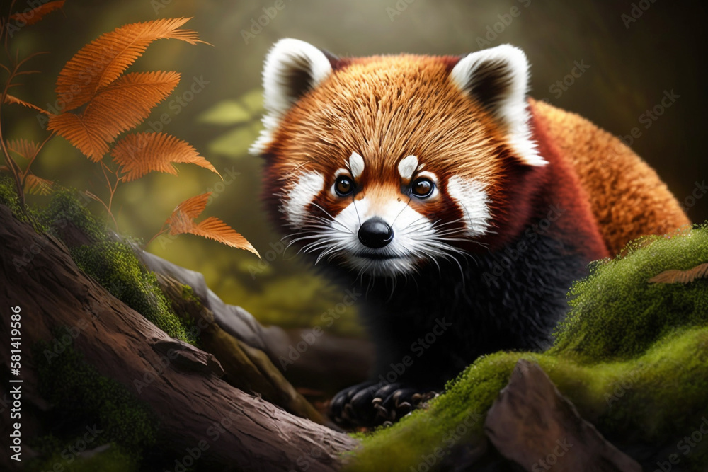 Red Panda. Generative AI Red Panda. Generative AI