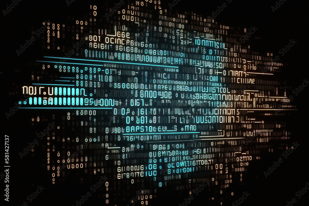 Programming code abstract technology background of software developer ...