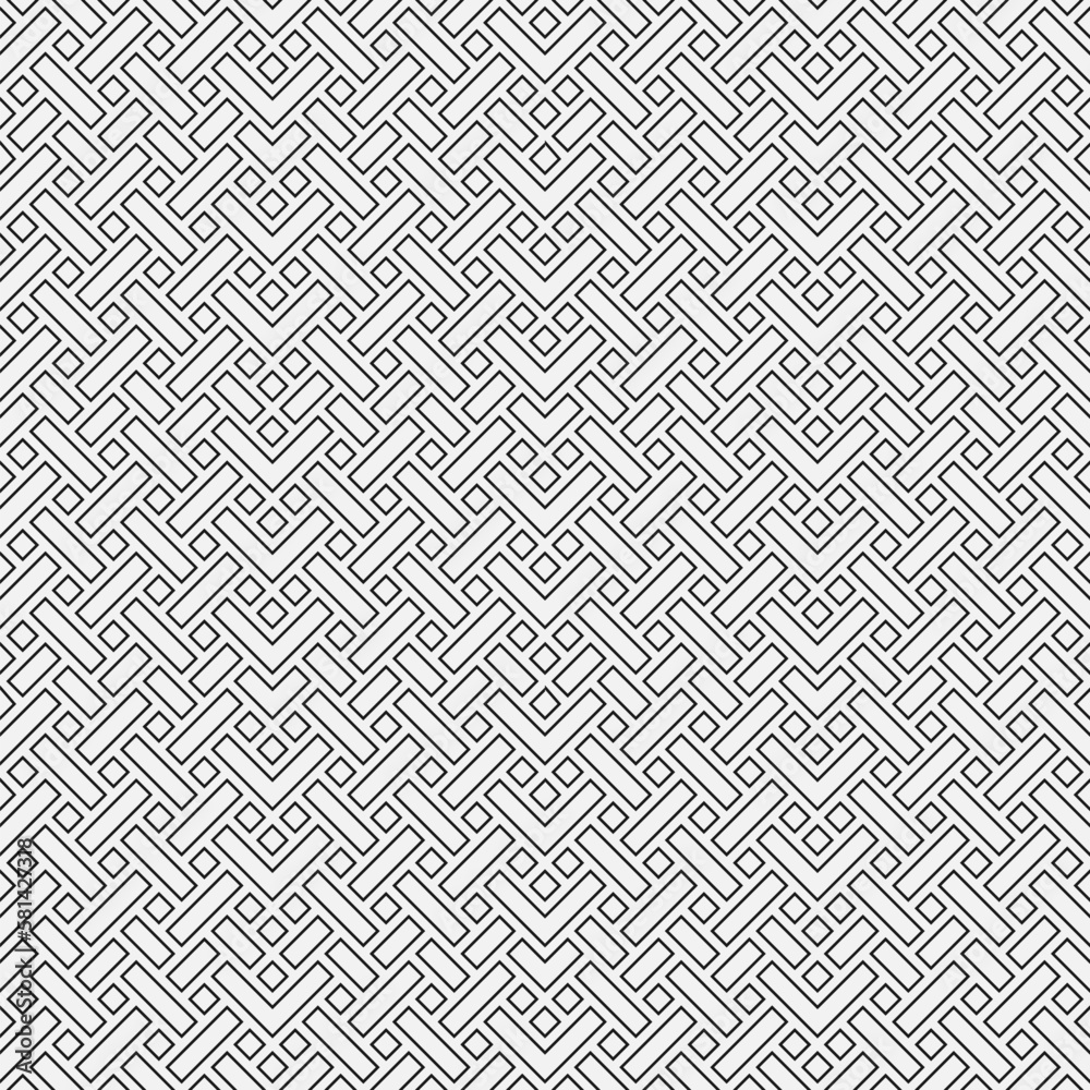 Abstract seamless pattern with geometric shapes. Abstract seamless pattern with geometric shapes.