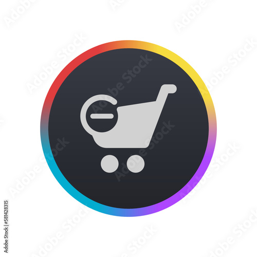 Delete Cart - Pictogram (icon) 